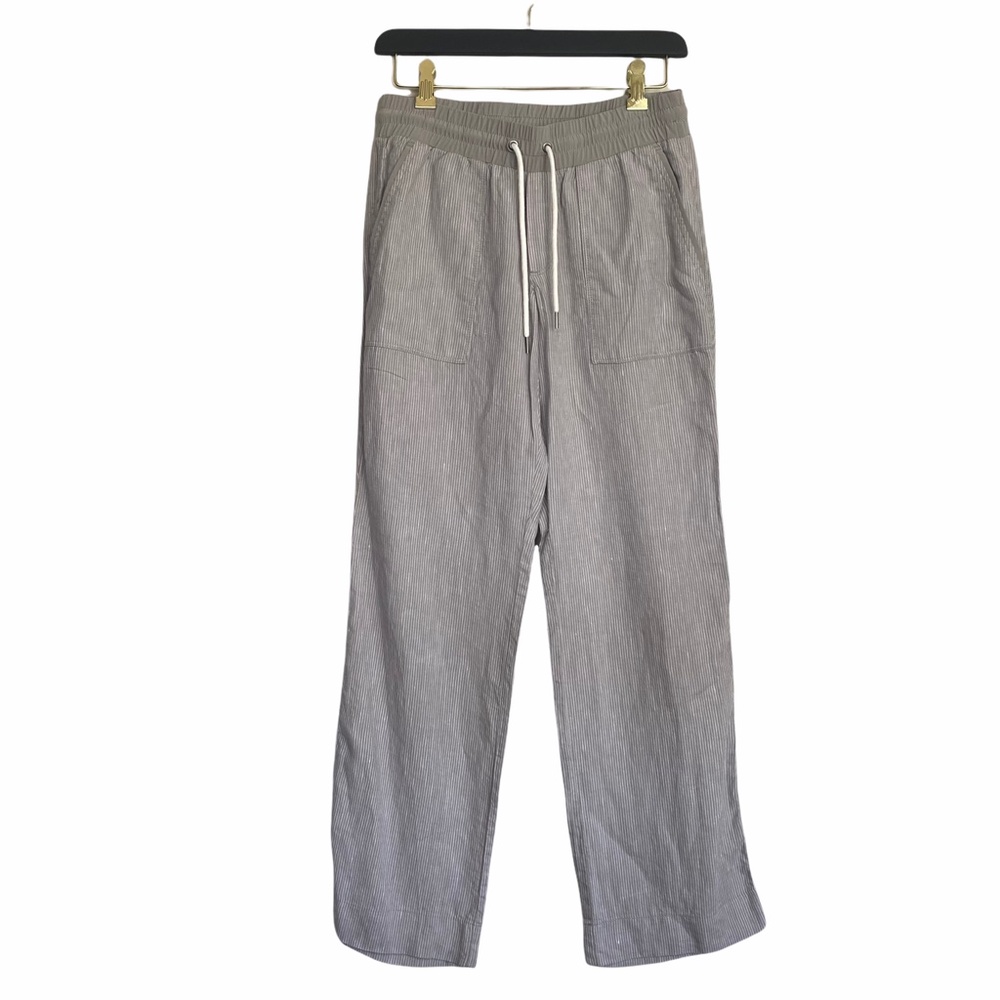 Athleta Gray Wide-Leg Pants